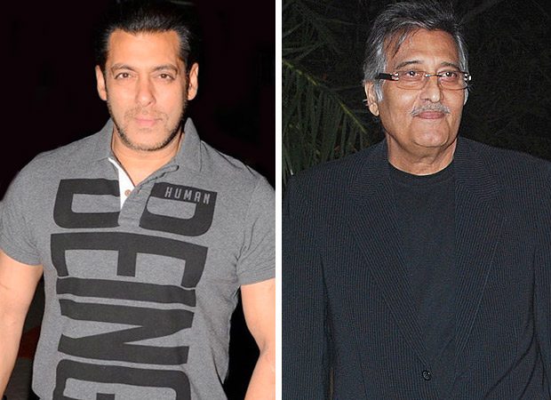 Reel life son Salman Khan pays a late night visit to Vinod Khanna, , 2017