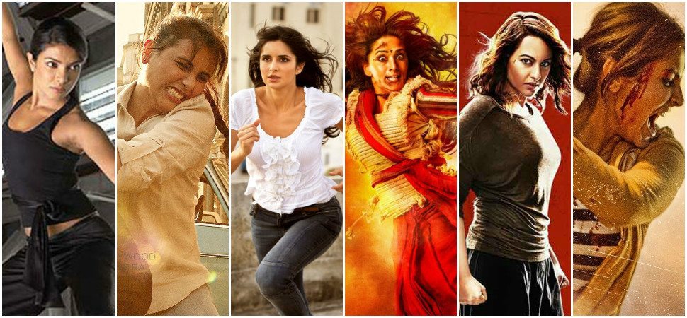 6 Bollywood Actresses That Have Kicked Major Butt In Action Movies, , 2017