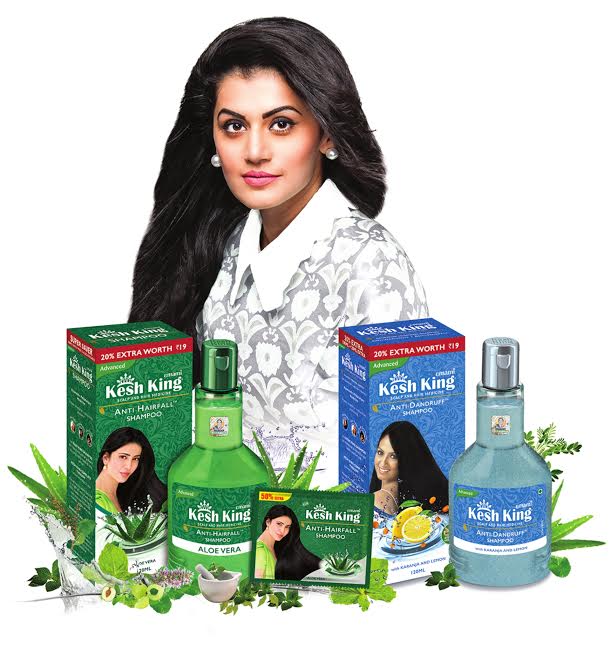 Taapsee Pannu signed up to endorse Kesh King range of ayurvedic hair care solution, , 2017