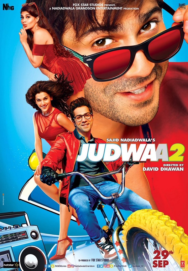 Varun Dhawan's Salman Khan Homage Is In Full Display (Among Other Things) In The 'JUDWAA 2' (2017) Trailer!