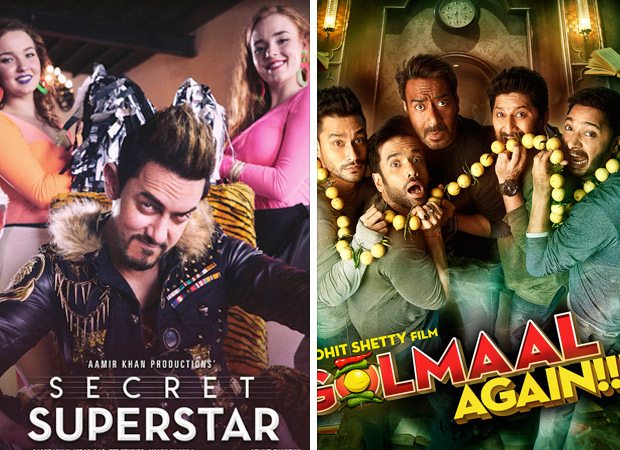 As Secret Superstar, Golmaal Again get UA , sources at CBFC say Aamir is the clear winner, , 2017