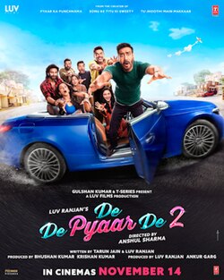 De De Pyaar De 2, Ajay DevgnR. MadhavanRakul Preet Singh, 2025