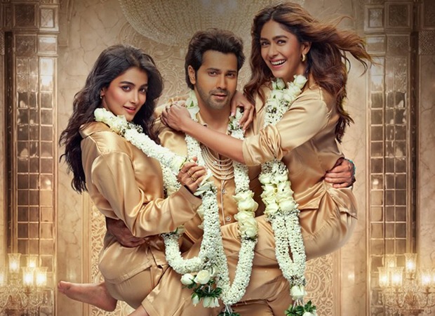 Hai Jawani Toh Ishq Hona Hai First look: Varun Dhawan is caught in a double love twist with Pooja Hedge and Mrunal Thakur, , 2026