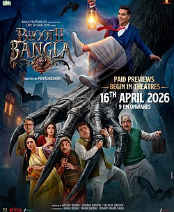 Bhooth Bangla, Akshay Kumar Paresh Rawal Rajpal Yadav Tabu Wamiqa Gabbi Jisshu Sengupta Manoj Joshi Mithila Palkar Asrani Rajesh Sharma, 2026