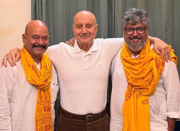 Anupam Kher wraps first schedule of Shri Ram Bhoomi in Ayodhya; says, A part of me stayed behind, , 2026