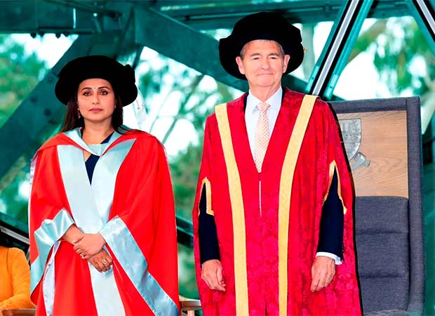 Rani Mukerji becomes second Indian film personality after Shah Rukh Khan to receive La Trobe Honorary Doctorate, , 2026