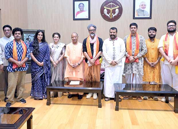 Hanuman Ansh team meets Uttar Pradesh Chief Minister Yogi Adityanath amid box office triumph, , 2026