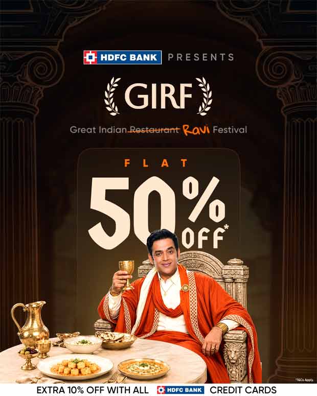 Great Indian Ravi Festival: Swiggy Dineout puts Ravi Kishan at the centre of its annual dining festival, , 2026