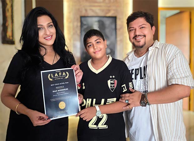 Rian Mukherjee wins Best Child Actor at Los Angeles Film Awards 2026 for Hindi film Manzil, , 2026